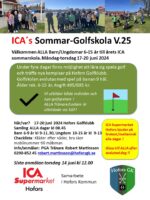 ICA´s Sommargolfskola V.25